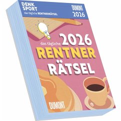Cover Rentnerrätsel 2026 - Tagesabreißkalender - 11,8x15,9 - Rentnerkalender - Rentnerrätsel - Rätselkalender