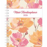 Familienplaner-Buch Bright Flowers 2026 - Diary - Buchkalender - Taschenkalender - 17,5x23,1 Familienplaner-Buch Bright Flowers 2026 - Diary - Buchkalender - Taschenkalender - 17,5x23,1