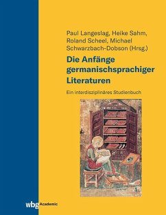 Cover Die Anfänge germanischsprachiger Literaturen