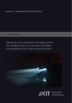 Erfassung der Sichtweite bei Nebel durch die Kombination aus hochauflösendem Scheinwerfer und einem Kamerasystem - Krieft, Florian