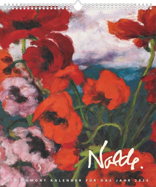 Emil Nolde 2026 - Kunstkalender - Wandkalender im Format 34,5 x 40 cm - Spiralbindung Emil Nolde 2026 - Kunstkalender - Wandkalender im Format 34,5 x 40 cm - Spiralbindung