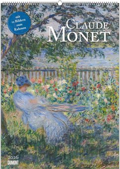 Cover Claude Monet 2026 - Kunst-Kalender - Poster-Kalender - 50x70