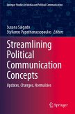 Streamlining Political Communication Concepts