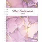 Familienplaner-Buch Glamour 2026 - Diary - Buchkalender - Taschenkalender - 17,5x23,1