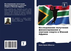 Cover Issledowanie polucheniq finansirowaniq w älitnom sporte w Juzhnoj Afrike