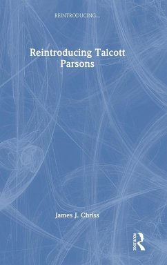 Cover Reintroducing Talcott Parsons