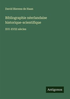 Cover Bibliographie néerlandaise historique-scientifique