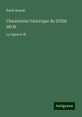 Chansonnier historique du XVIIIe siècle