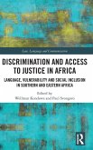 Discrimination and Access to Justice in Africa Discrimination and Access to Justice in Africa