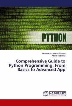 Cover Comprehensive Guide to Python Programming: From Basics to Advanced App