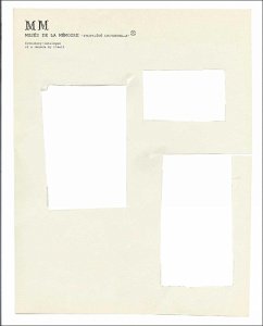 Cover Musée de la Mémoire 'Propriété Universelle' (R)