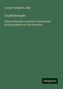 La platinotypie - Pizzighelli, Joseph; Hübl