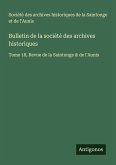 Bulletin de la société des archives historiques Bulletin de la société des archives historiques