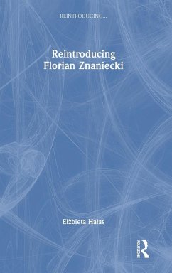 Cover Reintroducing Florian Znaniecki