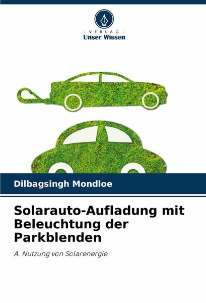 Solarauto-Aufladung mit Beleuchtung der Parkblenden