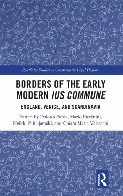 Cover Borders of the Early Modern Ius Commune