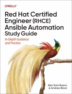 Cover Red Hat Certified Engineer (RHCE) Ansible Automation Study Guide