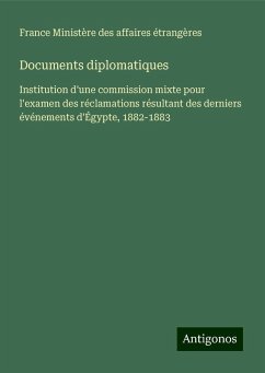 Documents diplomatiques - Ministère des affaires étrangères, France