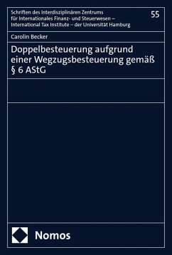 Cover Doppelbesteuerung aufgrund einer Wegzugsbesteuerung gemäß § 6 AStG (eBook, PDF)