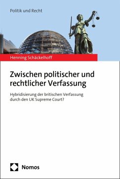 Cover Zwischen politischer und rechtlicher Verfassung (eBook, PDF)