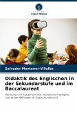 Didaktik des Englischen in der Sekundarstufe und im Baccalaureat Didaktik des Englischen in der Sekundarstufe und im Baccalaureat