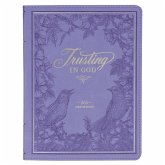 Devotional Trusting God Purple Faux Leather Devotional Trusting God Purple Faux Leather