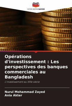 Cover Opérations d'investissement : Les perspectives des banques commerciales au Bangladesh