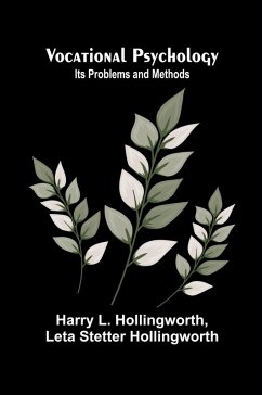 Cover Vocational Psychology