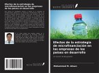 Efectos de la estrategia de microfinanciación en las empresas de los países en desarrollo