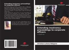 Cover Extending insolvency proceedings to corporate officers