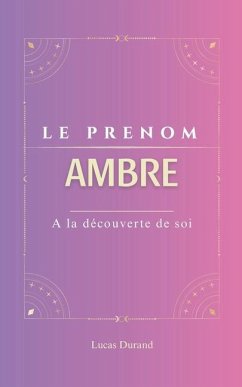 Le prenom Ambre - Durand, Lucas