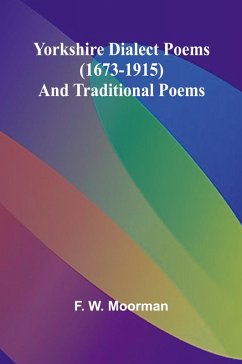 Cover Yorkshire Dialect Poems (1673-1915) and traditional poems