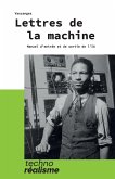 Lettres de la machine