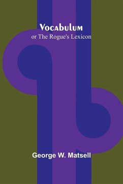Cover Vocabulum; or The Rogue's Lexicon