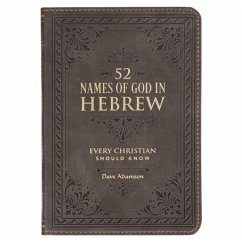 Cover Gift Book 52 Hebrew Names of God Faux Leather