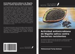 Actividad antimicrobiana de Nigella sativa contra bacterias resistentes - Salman, Mohammad Tariq