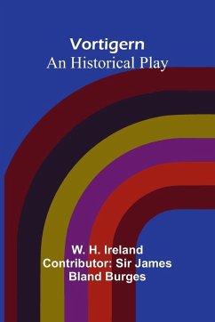 Cover Vortigern; An historical Play