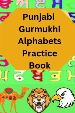 Punjabi Gurmukhi Alphabet Practice Book for Kids - Singh