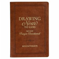 Cover Devotional Drawing Near to God Brown Faux Leather