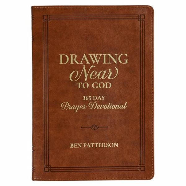 Devotional Drawing Near to God Brown Faux Leather Devotional Drawing Near to God Brown Faux Leather