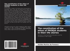 Cover The constitution of the ethos of PROEJA students in their life stories