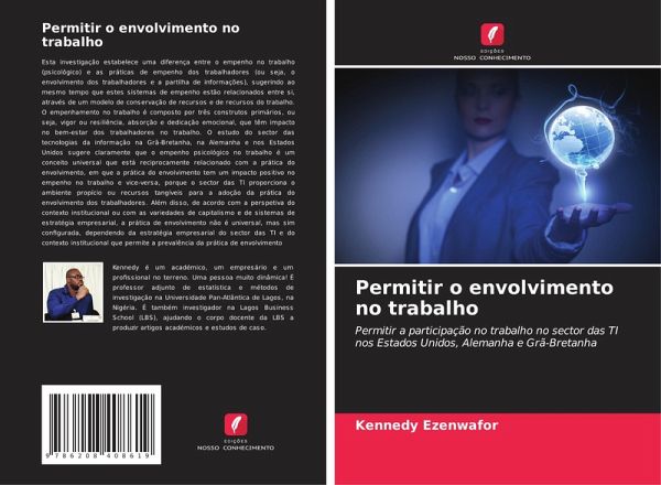 Permitir o envolvimento no trabalho Permitir o envolvimento no trabalho