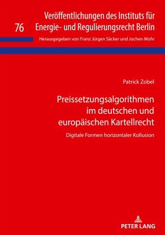 Cover Preissetzungsalgorithmen im deutschen und europäischen Kartellrecht