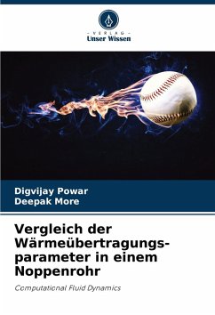 Vergleich der Wärmeübertragungs-parameter in einem Noppenrohr - Powar, Digvijay;More, Deepak