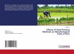 Cover Effects of Seed Priming Methods on Morphological Traits of Rice