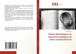 Cover Fiches thématiques et exercices pratiques de droit constitutionnel
