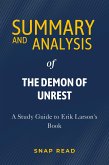Summary and Analysis of The Demon of Unrest (eBook, ePUB) Summary and Analysis of The Demon of Unrest (eBook, ePUB)