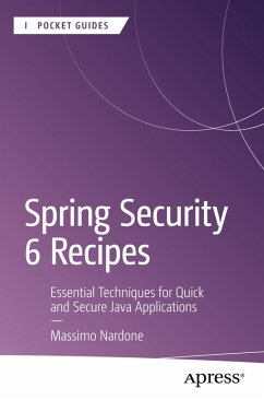 Spring Security 6 Recipes - Nardone, Massimo