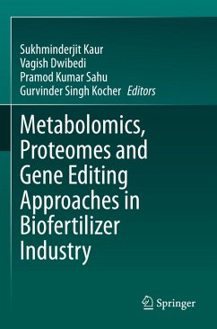 Metabolomics, Proteomes and Gene Editing Approaches in Biofertilizer Industry