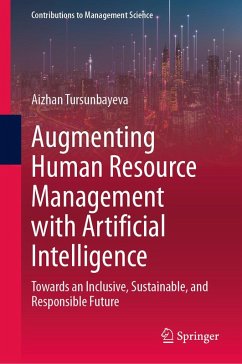 Augmenting Human Resource Management with Artificial Intelligence (eBook, PDF) - Tursunbayeva, Aizhan